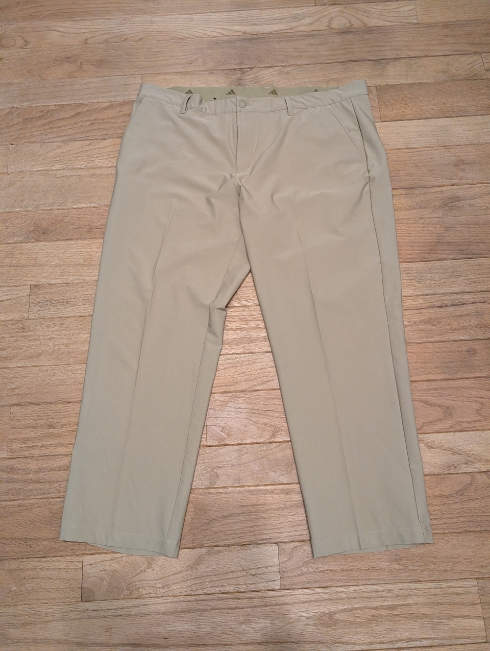 Men's Adidas Classic Khaki Chinos Utility Golf Dress Pants Size 42x30